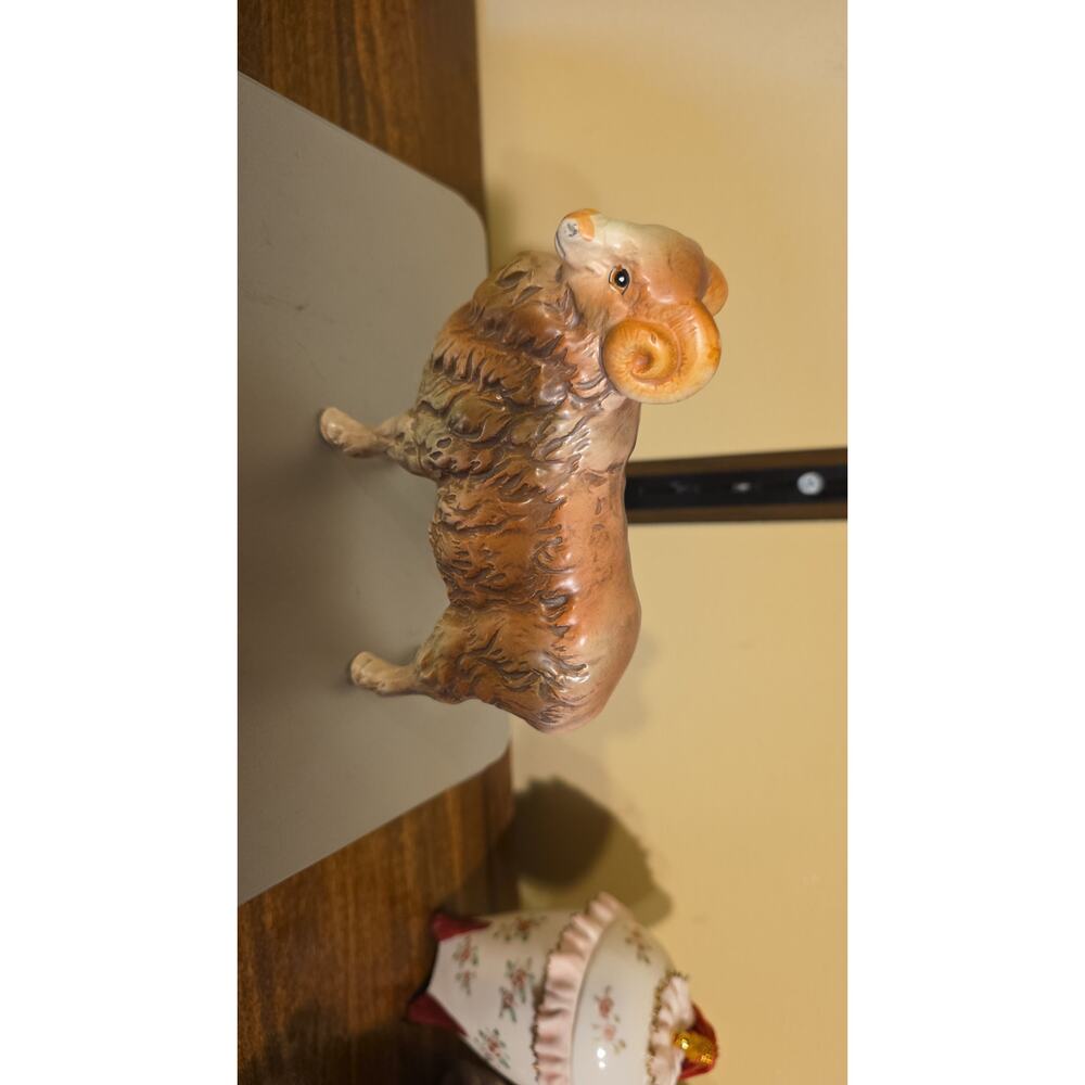 Hand Painted Relco CreationRam Figurine Made in Japan